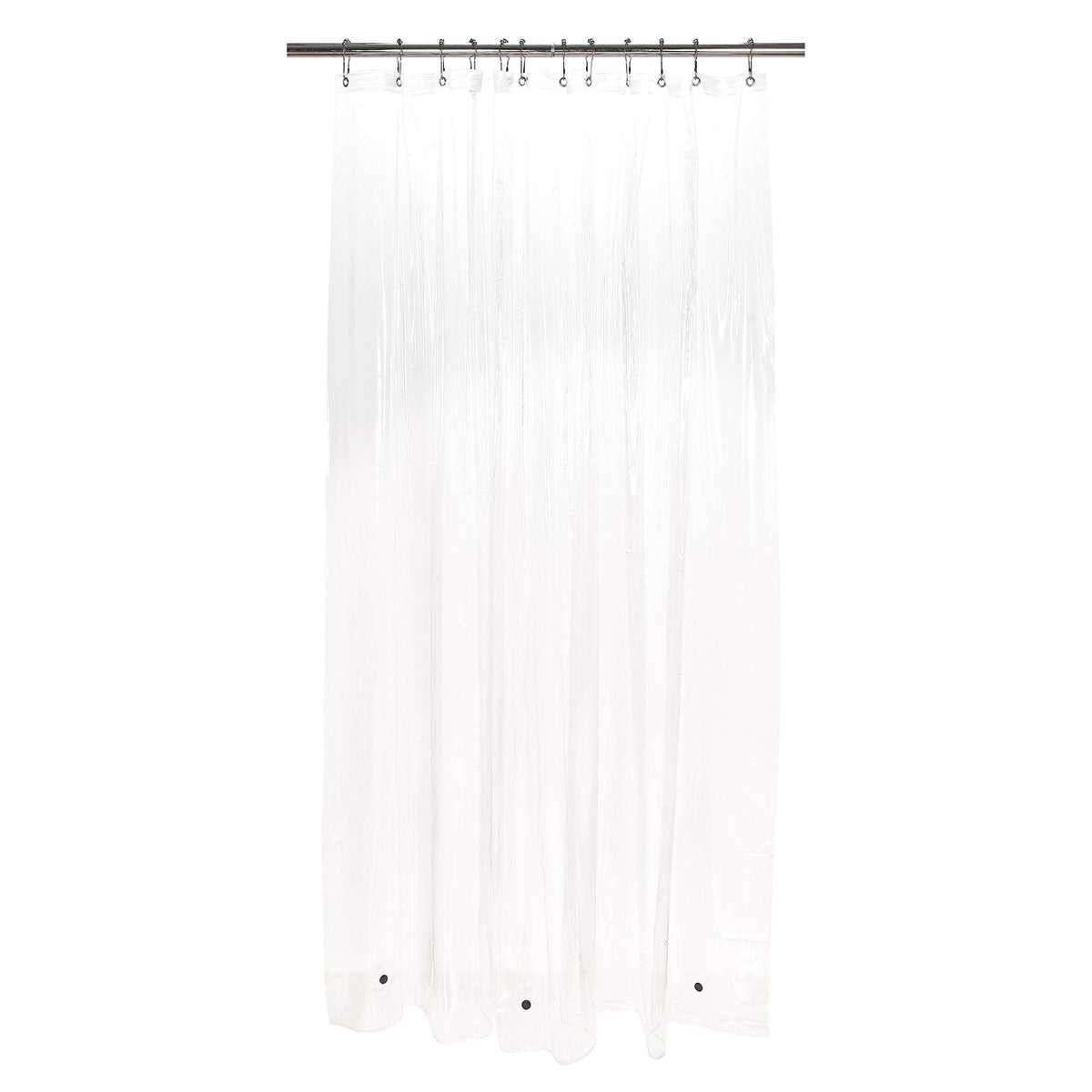 Peva Shower Curtain Standard Weight 178*183cm Style: 5408-Clear