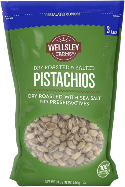 Dry Roasted & Salted Pistachios 1360g