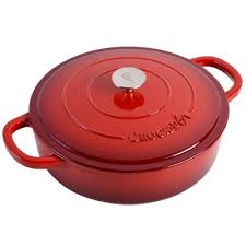 Enameled Cast Iron 2 Piece Dutch Oven With Lid 4.7L