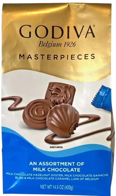 Belgium 1926 Masterpieces, an Assortment of Milk Chocolate 423g