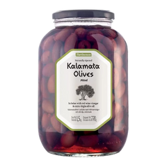 Naturally ripened Kalamata Olives Pitted 1.5kg