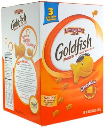 Goldfish Baked Snack Crackers 1.8kgs