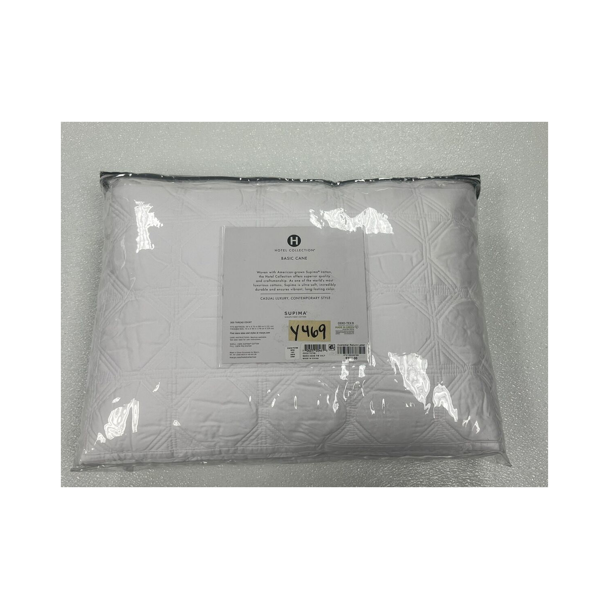 King Coverlet Basic Cane 300 Thread Count