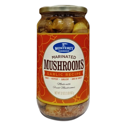 Marinated Mushrooms Garlic Recipe 907g