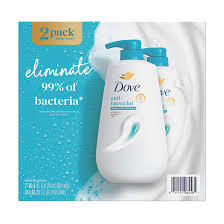 Dove Beauty 2 Pack Antibacterial Body Wash (905ml)