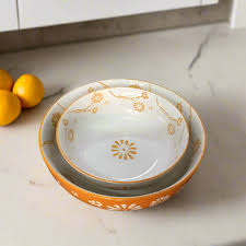 Daisy 2 Piece Bowl Set