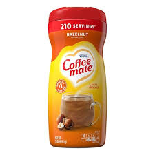 Coffee Mate Hazel Nut Flavor 210 Servings 425.2g