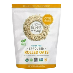 Gluten Free Sprouted Rolled Oats 2.27kg