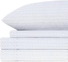 4 Piece Sheet Set Full Grey