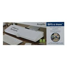 Glass Desktop Whiteboard and Organizer ITM 1659915