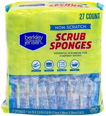 Non-Scratch Scrub Sponges 27 Count