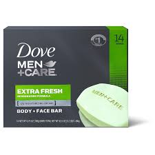 Dove Men+Care Extra Fresh Bar Soap 14 Bars