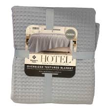 Hotel Premier Collection Oversized Textured Blanket King