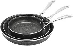 3 Piece Set Ultra Durable Non-stick Cookware