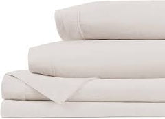 6-Piece Fleece Sheet Set Taupe ITM 2146135