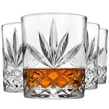 Jax Set of 4 Old Fashioned Glasses 325ml ITM: 28819