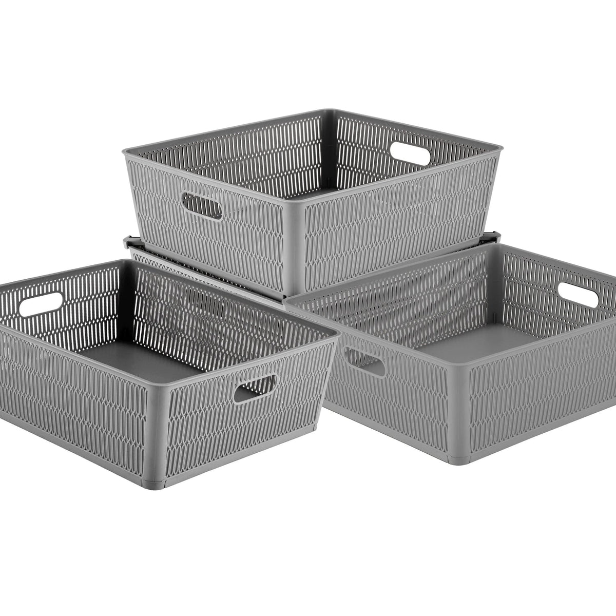Small Storage Tote ITM: 26242-BLK-Silver