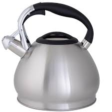 Whistling Kettle Stainless steel 3.6QT - black Style #3551