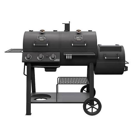 Canyon Combo Gas Charcoal Grill and Smoker Model: 24203004-A1