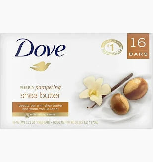 Purely Pampering Shea Butter Moisturizing cream 16 Bars 106g Each