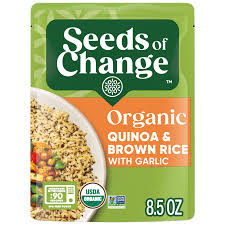 Organic Qionoa & Brown Rice With Garlic 1.44kgs 6 pouches