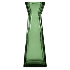 Green Geometric Flower Vase