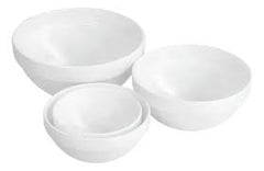Opal Glass Bowl Set 4 Piece 17.8cm