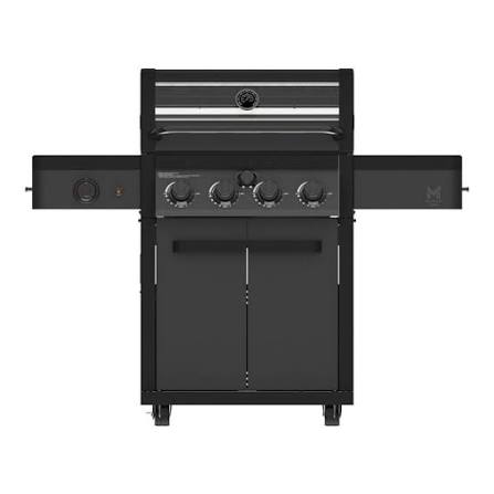 4 Burner Gas Grill Porcelain Enamel Double-Walled Lid ITM: 980367821