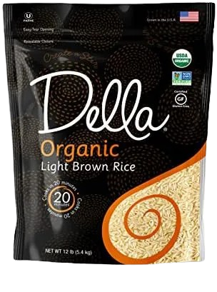 Organic Light Brown Rice 5.4 kg