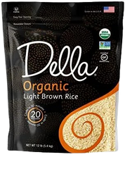 Organic Light Brown Rice 5.4 kg