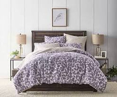 Laurel 3-Piece Comforter Set King Size Sterling Mauve ITM 316071