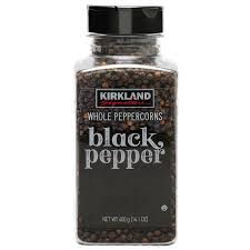 Whole Peppercorns Black Pepper 400g