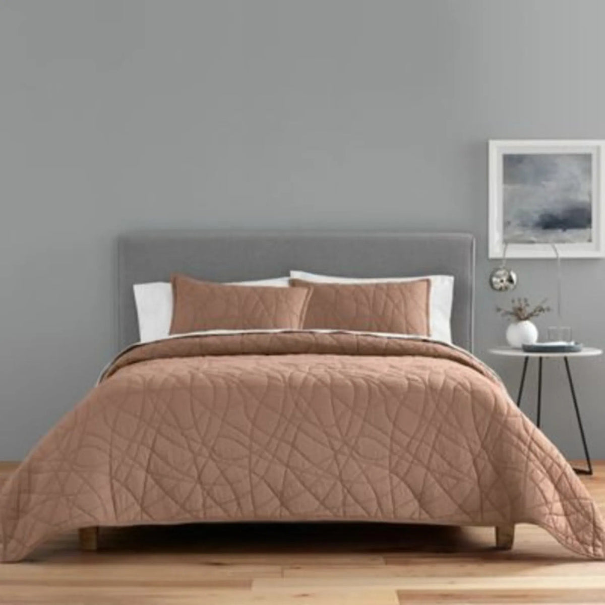 Voile Quilt Set King Almondine Size