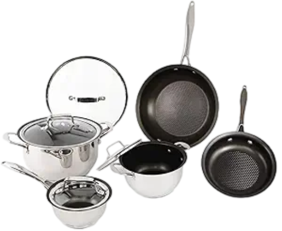 12 PC Hard Anodized Cookware Set