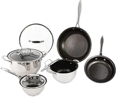 12 PC Hard Anodized Cookware Set