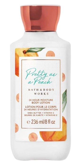 Pretty as a Peach 24 HR Moisture Body Lotion with Shea Butter + Vitamin E 236ml