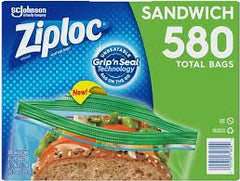 Ziploc Sandwich 580 Bags