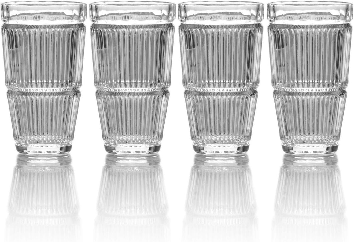 Set Of 4 Highball Glasses Carrol Gate 325 ml