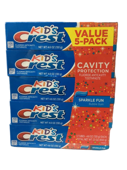 Value 5-Pack Toothpaste 130g Each