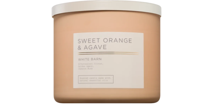 Sweet Orange & Agave Scented Candle 411g