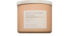 Sweet Orange & Agave Scented Candle 411g