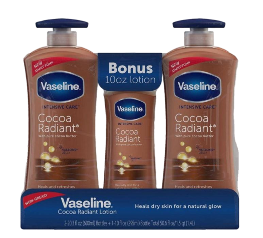 Cocoa Radiant Lotion Non-Greasy Multi-Pack Total 1.4L