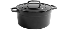 Enameled Cast Iron 2 Piece Dutch Iron With Lid 4.7L