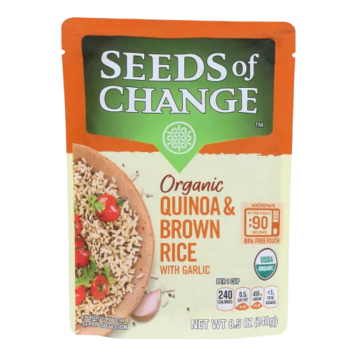 Organic Qionoa & Brown Rice With Garlic 1.44kgs 6 pouches