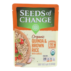 Organic Qionoa & Brown Rice With Garlic 1.44kgs 6 pouches