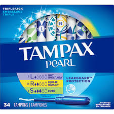 Pearl Light, Regular, Super 86 Tampons