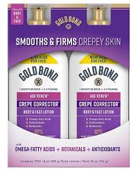 Age Renew Crepe Corrector Body & Face Lotion 2 Pack (396g Each