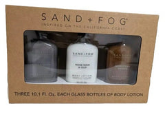 Three 10.1 Fl. Oz. Each Glass Bottles of Body Lotion