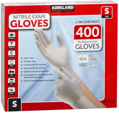 Nitrile Exam Gloves 400pc SM Multipurpose