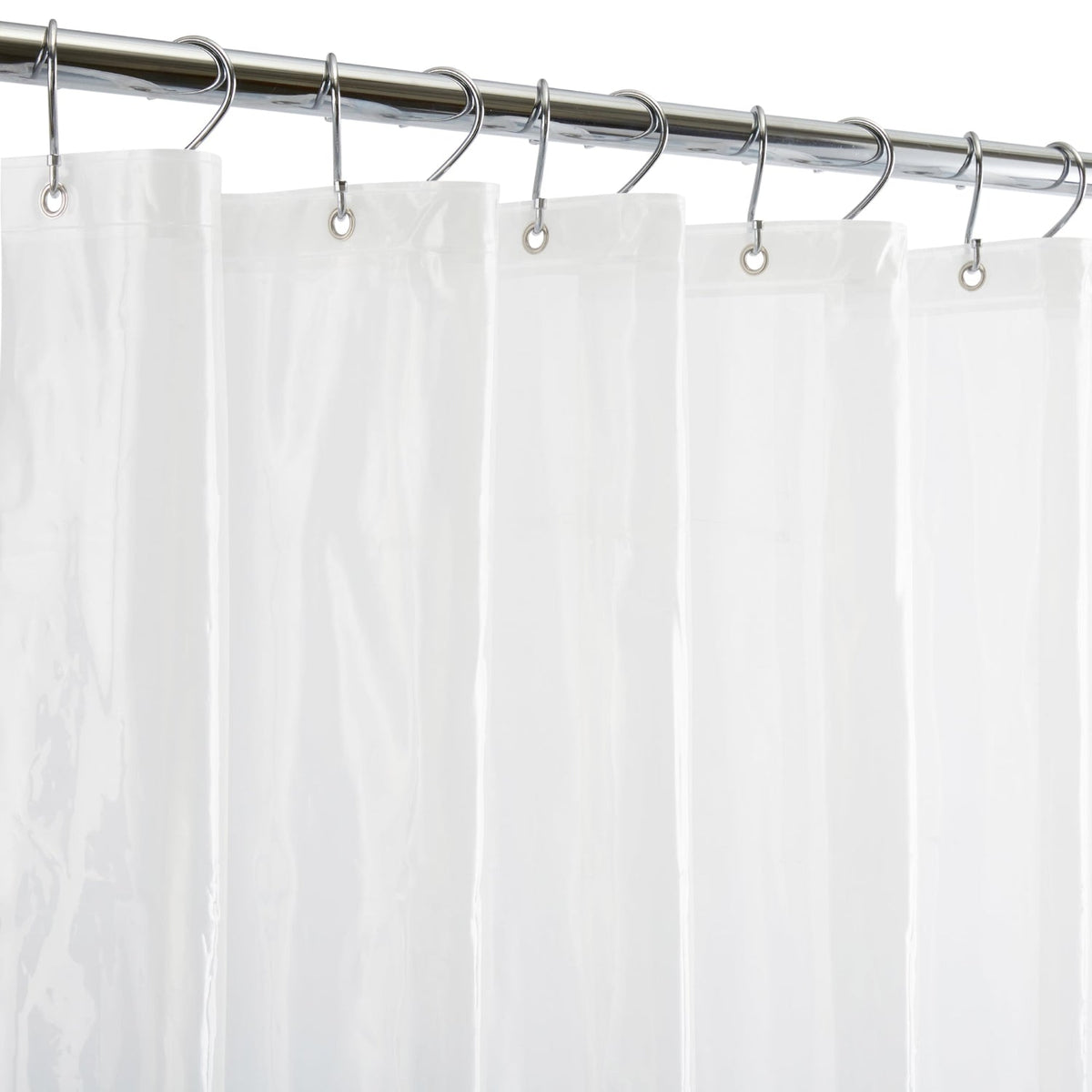 Heavy Weight Shower Liners 2 pack White